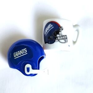 NY Giants Helmet Mug Set